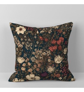Dark green pillow with...