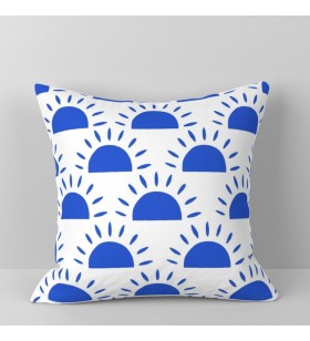 Simple style blue...