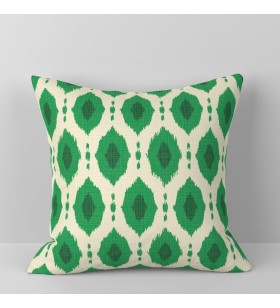 Green diamond pattern...